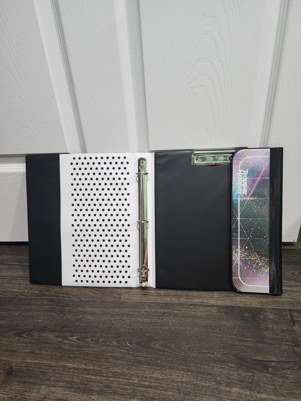 Mead Trapper Keeper Geometric Galaxy Print